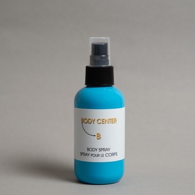 B YELLOW BODY SPRAY